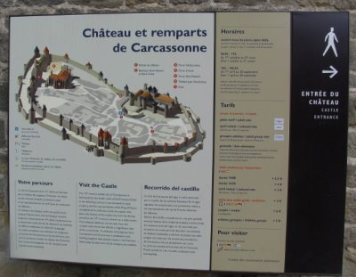 Map of Carcassonne