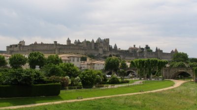 Carcassonne from afar