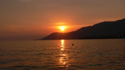 Vevey evening swim