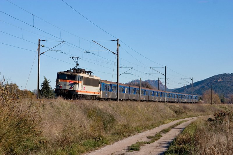 The BB25648 near Les Arcs-Draguignan.