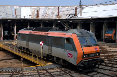 The BB26173 at Avignon depot.