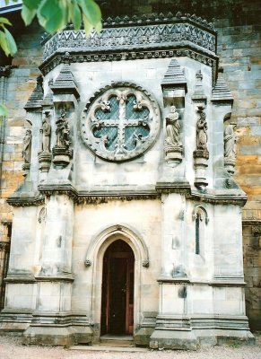 Rosslyn Chapel, porch