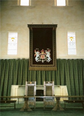 Stirling Castle, Great Hall dias