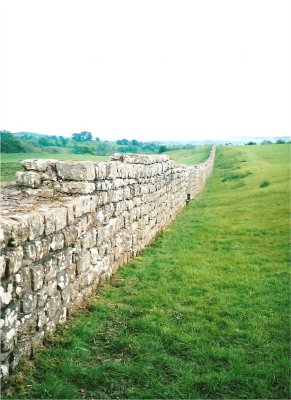 Hadrians Wall at Birdoswold Roman Fort
