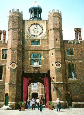 Hampton Court Palace, the Clock Tower in Clock Court