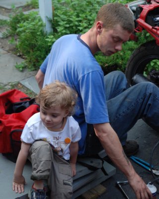 Connor and his dad