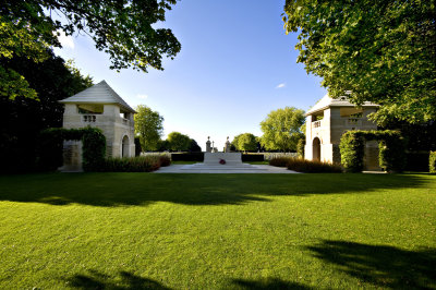 Canadian Military Cemetery entrance