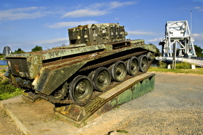 Churchill Tank at Pegasus Bridge