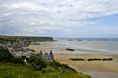 Arromanches and Mulberry Harbour