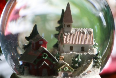 Christmas globe