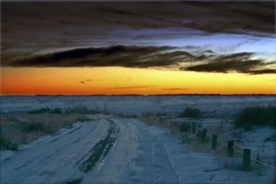 Winter sunrise