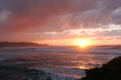 Turtle Bay Sunset, October 2006