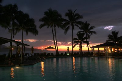 Pool in Twilight