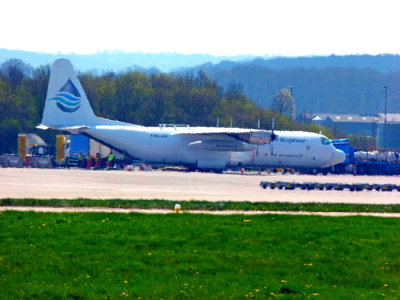 Air Contractors  EI-JIV C130 Hercules @ East Midlands