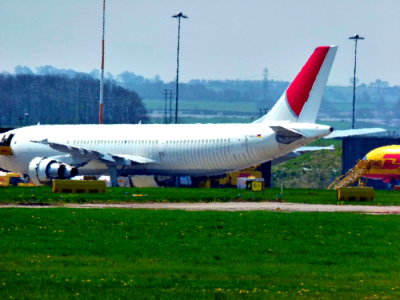 EAT Leipzig D-AEAJ Boeing 777 @ East Midlands