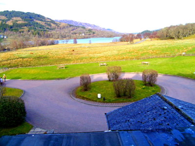 Loch Achray Hotel - View from our room 232