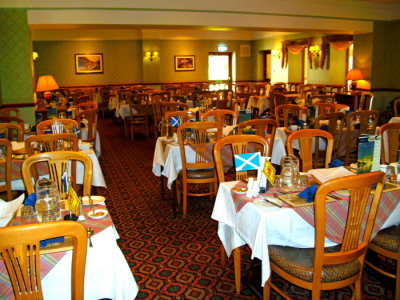 Scot!and - Lochs & Glens - Loch Achray Hotel  - Restaurant 1