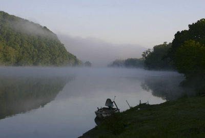 New River at Dawn