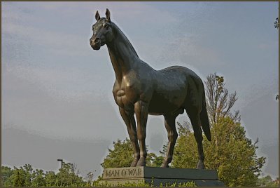 Gravesite of Man O' War