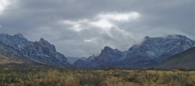 Chiricahua panorama 2    *** Click on Original Size below for best view of panorama shots ***
