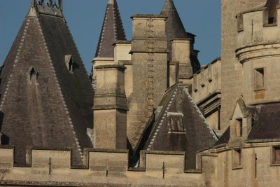 Le chateau de Pierrefonds, Oise