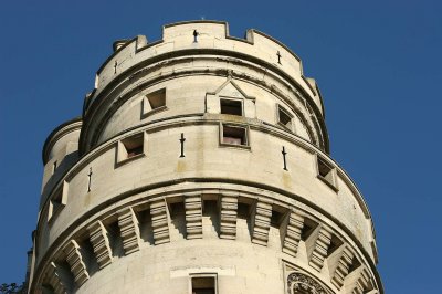 Le chateau de Pierrefonds, Oise