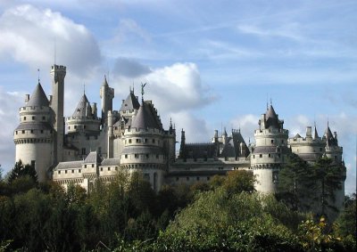 Le chateau de Pierrefonds, Oise