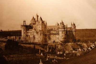 Le chateau de Pierrefonds, Oise