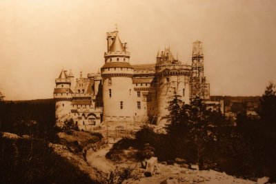 Le chateau de Pierrefonds, Oise