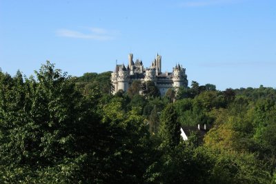 Le chateau de Pierrefonds, Oise