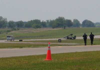 Crash at Fairhope Airshow