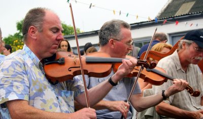 fiddle section
