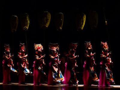 Beijing, China: Sept 2007: Acrobatics Show