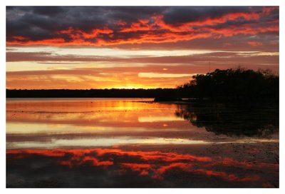 Sunset, Lake Wingra