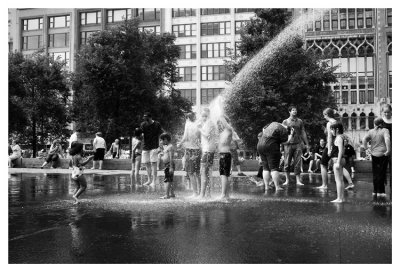 People playing in the park