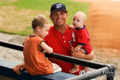 Chad Parker and his boys