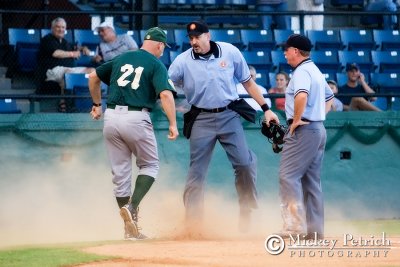 First Inning Dust-up