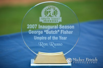 George Butch Fisher - Umpire of the Year Award