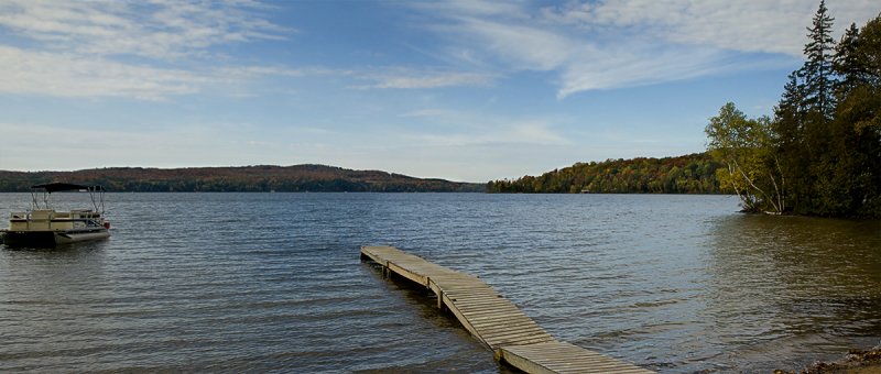 At the lake