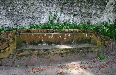 Ancient Stone Bench