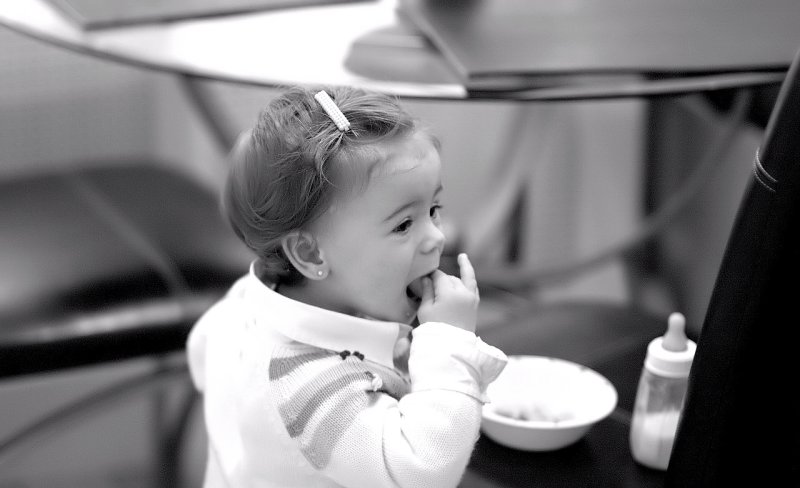 Catherine, breakfast cookies (BW)