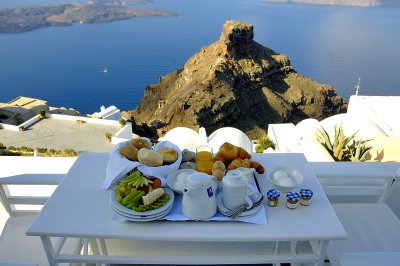 Santorini - Breakfast