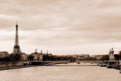 Tour Eiffel et Pont Alexandre III, revisited