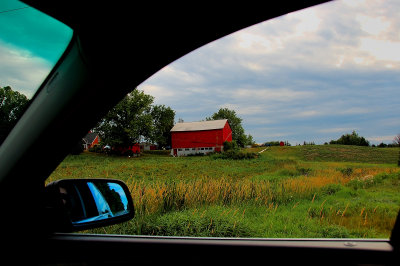 Window-Red Barn