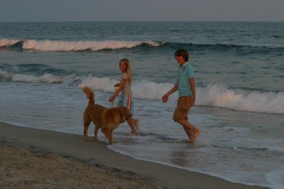 Chase - Jenna - Nick Frolicking in the Waves