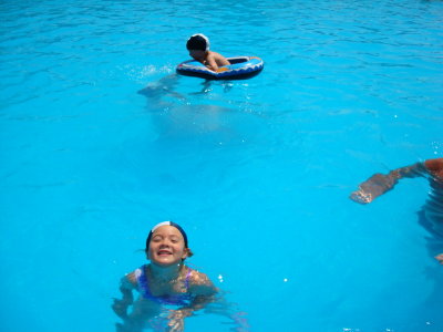 Haley swimmin - Blue Moon.