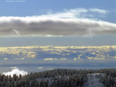 Clouds shadowing over the Eagles