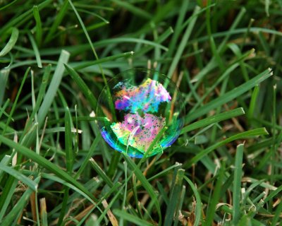 my final picture for photography (yes, it's a bubble.)