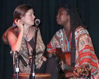 2003_06_06 Ruthie Foster and Cyd Cassone