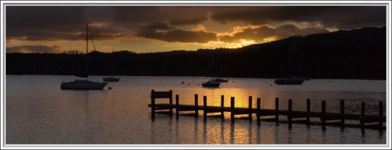 Sunset Windermere